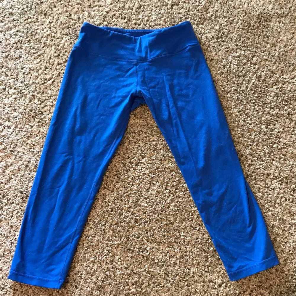 Blue capris